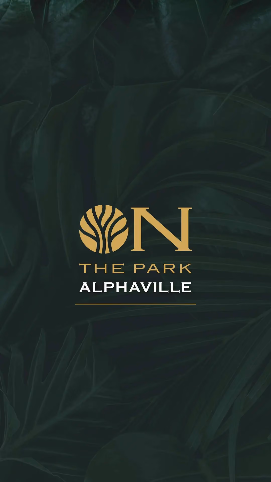Book do On The Park: capa com o logo On The Park Alphaville
