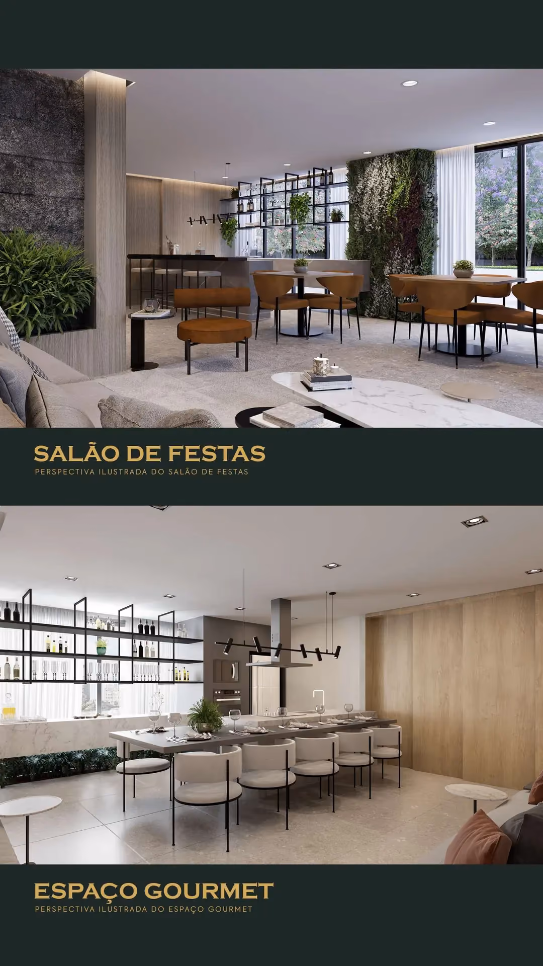 Book do On The Park: salão de festas e espaço gourmet